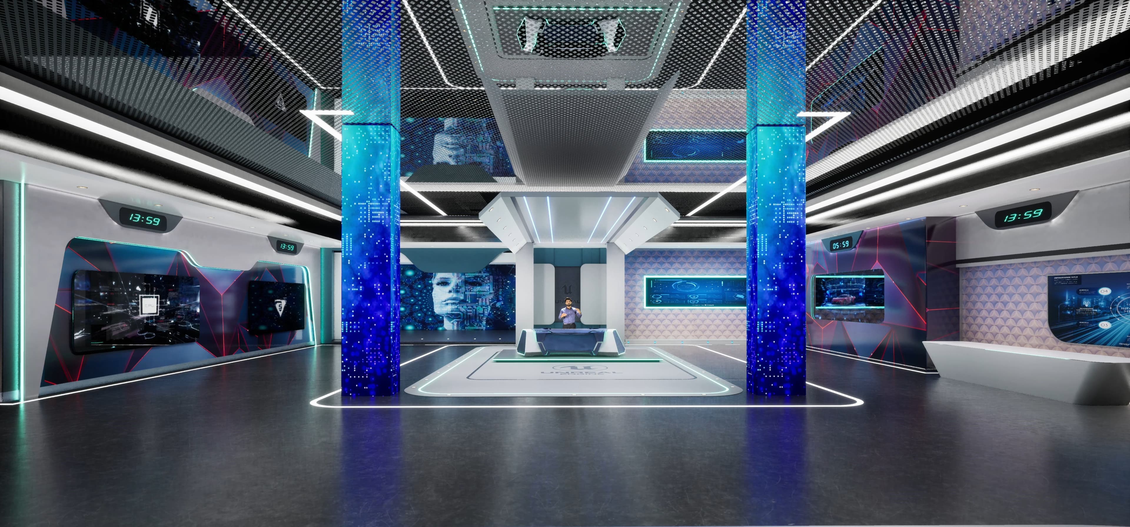 TALKSHOW KMSTG | Unreal Engine Corporate Virtual Set