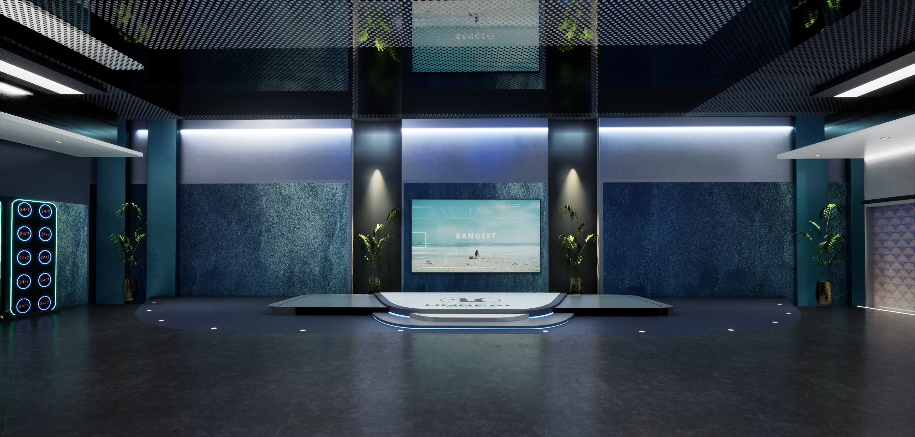 TALKSHOW KMSTG | Unreal Engine Corporate Virtual Set-7