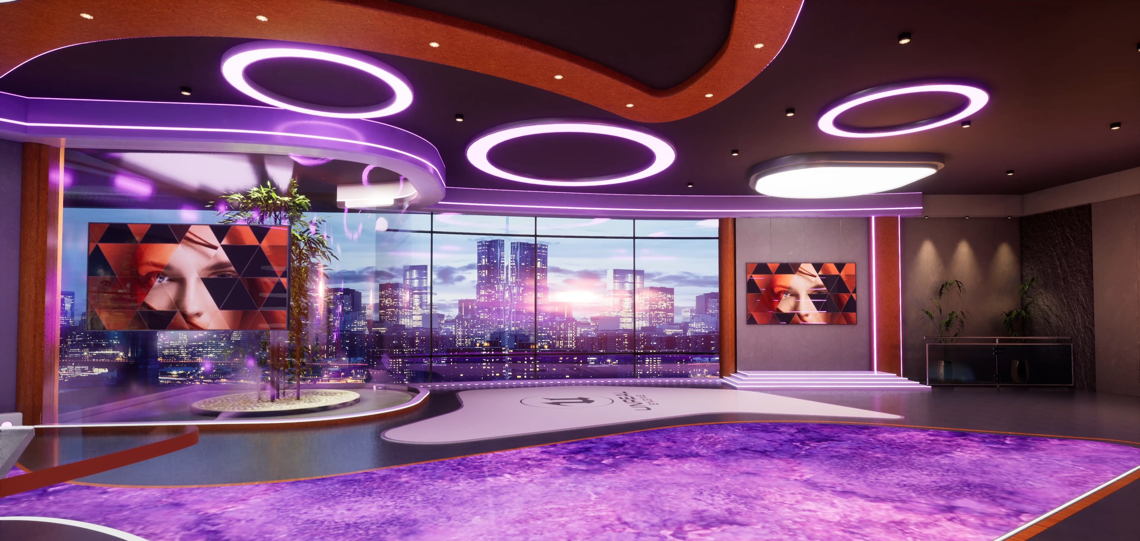 TALKSHOW ASF6D | Unreal Engine Corporate Virtual Set-5