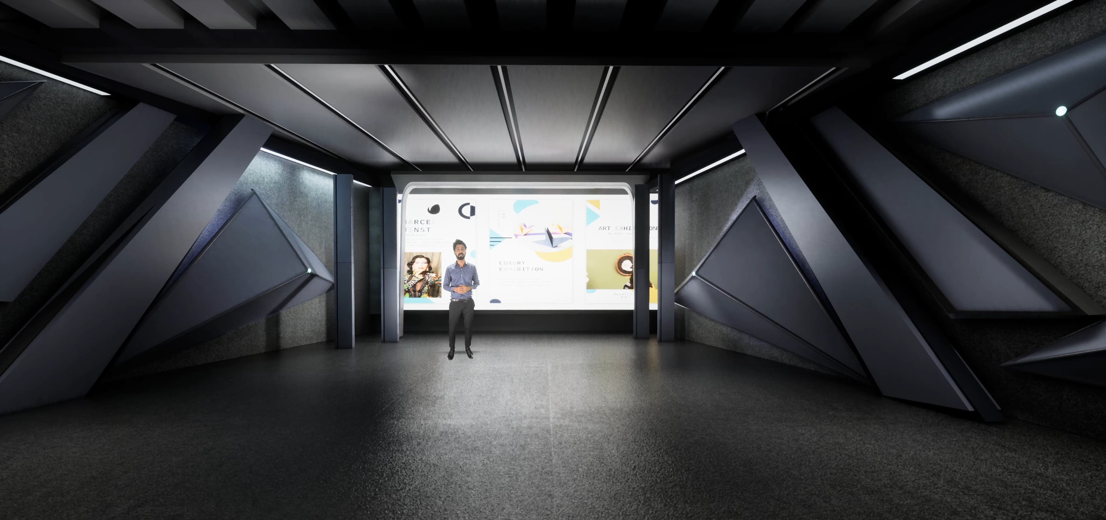 TALKSHOW LAKZKF | Unreal Engine Corporate Virtual Set-2