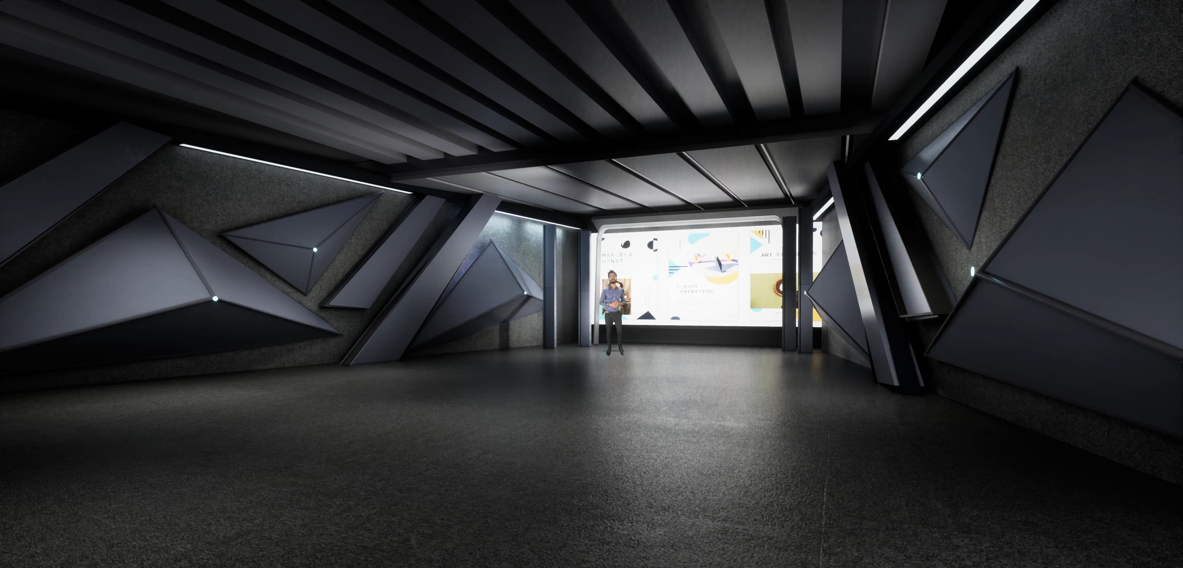 TALKSHOW LAKZKF | Unreal Engine Corporate Virtual Set-5