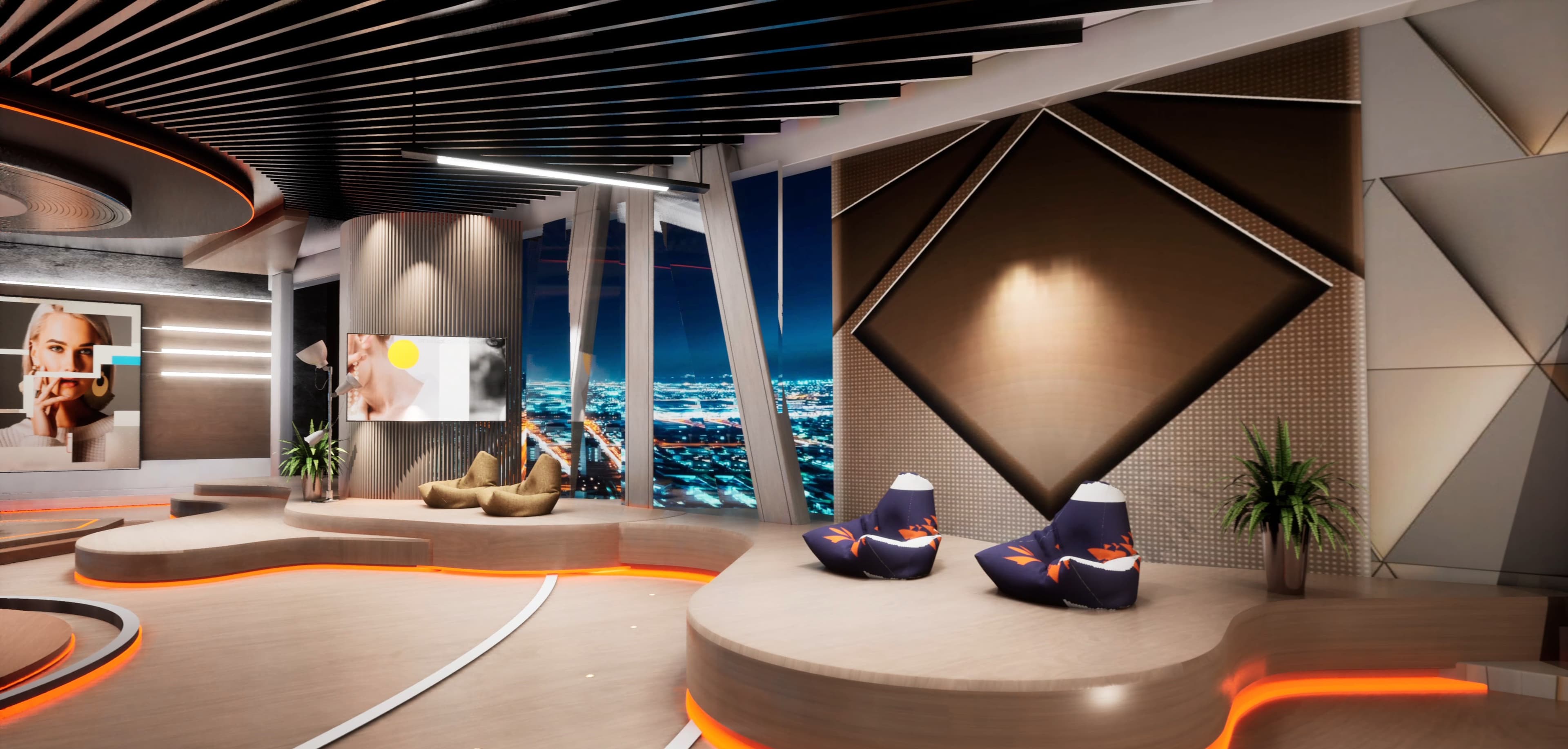 TALKSHOW TMDC4Y | Unreal Engine Corporate Virtual Set-5