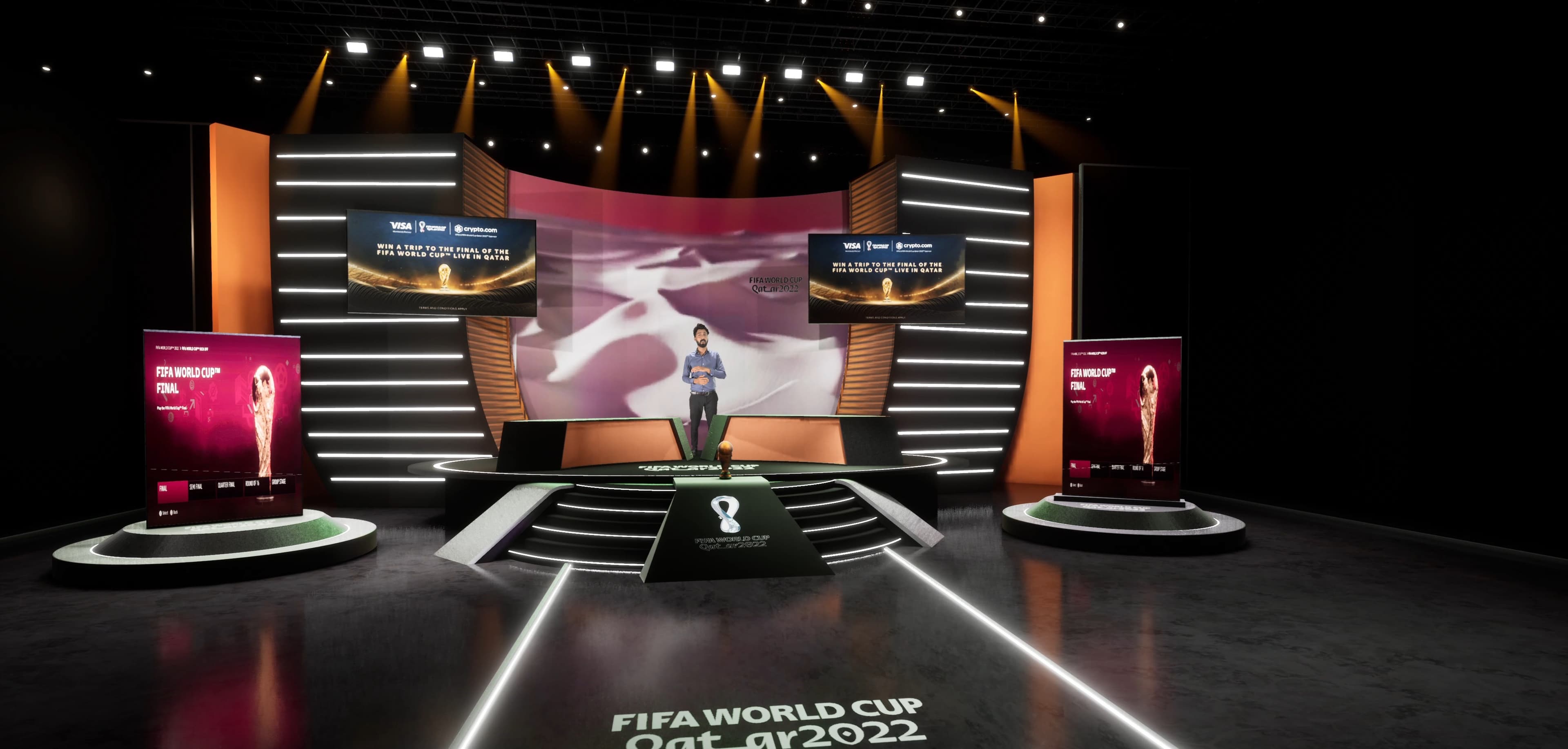 TALKSHOW SPORTS6 | DMX | Unreal Engine Corporate Virtual Set