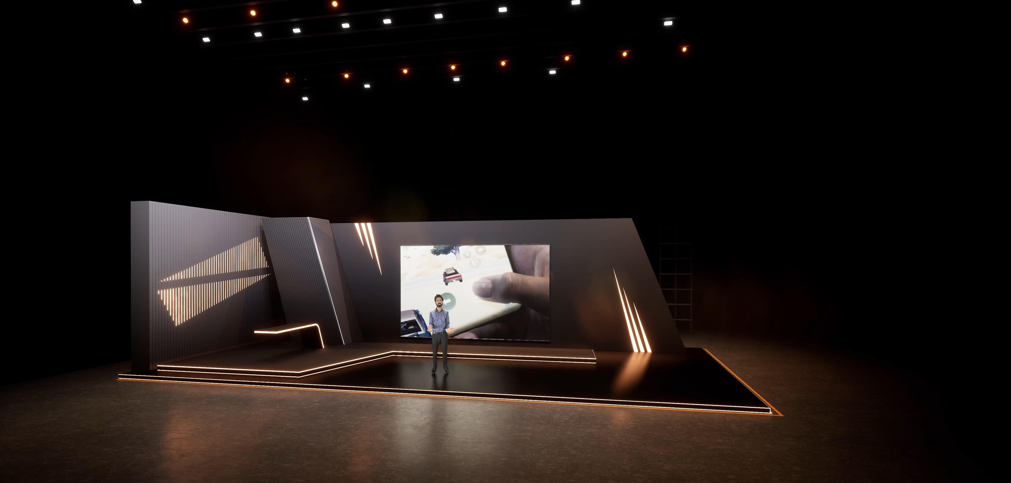 STAGE XC08 | Unreal Engine Corporate Virtual Set